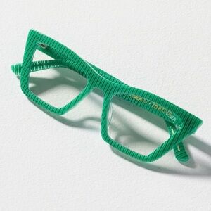 I-SEA Rosey Pinstripe Readers ~ NWT